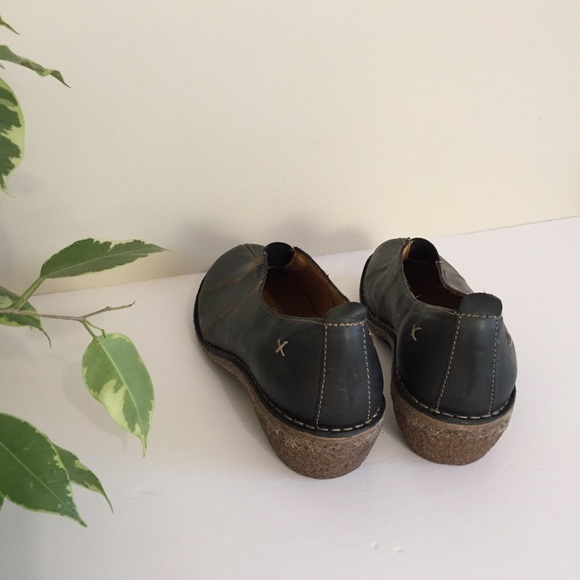 Groundhog dark blue leather shoes - Picture 4 of 10